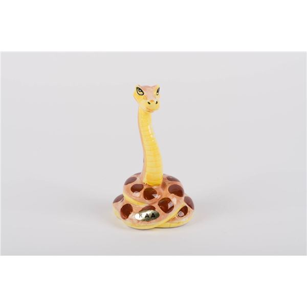 A Kaa"The Jungle Book" Ceramic Figurine.