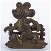 Image 1 : A Mickey Mouse Souvenir Brass Napkin Holder.