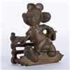 Image 3 : A Mickey Mouse Souvenir Brass Napkin Holder.