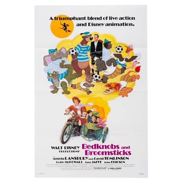 A"Bedknobs and Broomsticks" Re-Release One-Sheet.