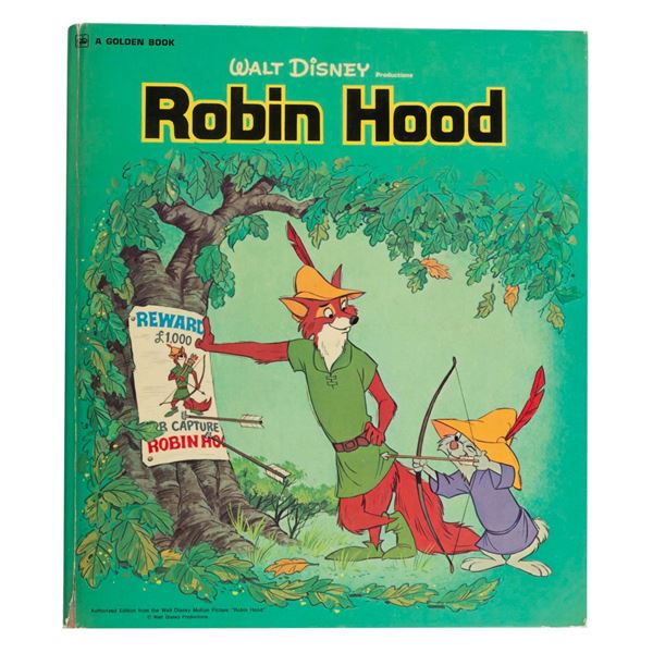 A 1973"Robin Hood" Golden Book.