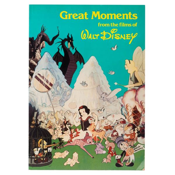 A Great Moments from the Films of Walt Disney Book