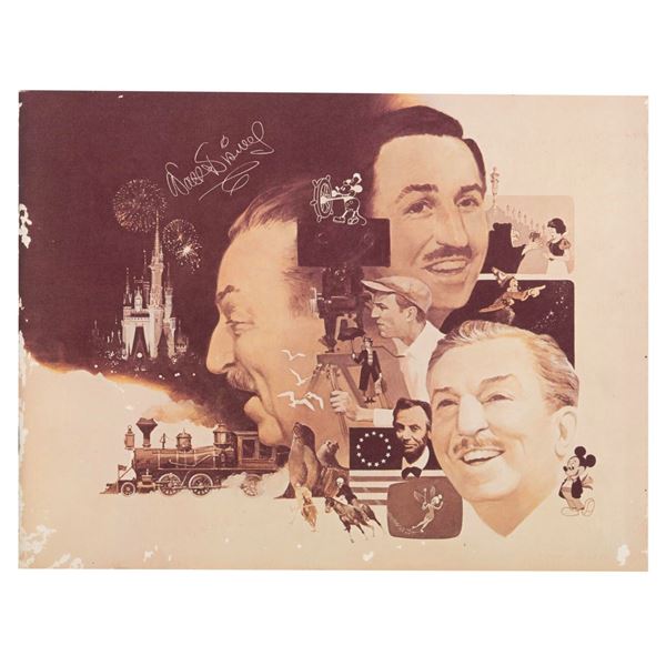 A"Wisdom of Walt Disney" Book of Quotes.