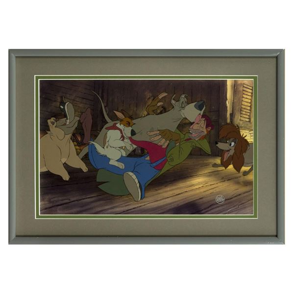 An Original"Oliver & Company" Production Cel.
