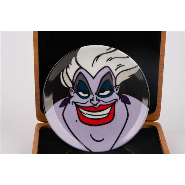 A Villains of Disney Miniature Ursula Charger Plate.