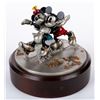 Image 1 : A Mickey & Minnie Pewter Figurine by Chilmark.