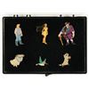 Image 2 : A 6-Piece"Pocahontas" Character Pin Set.