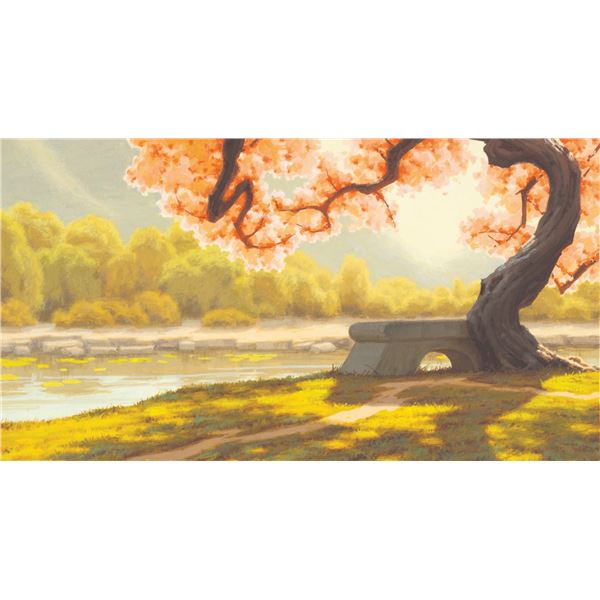 A Color Key Background Concept for"Mulan."