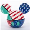 Image 1 : A Britto Mickey Ears"Stars and Stripes" Trinket Box.
