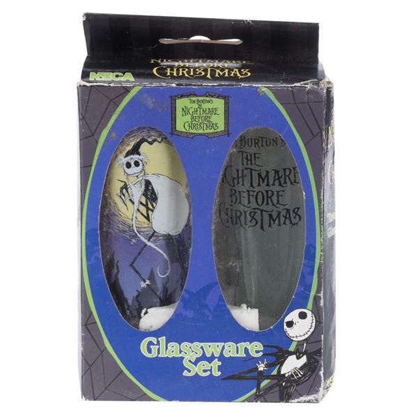 A Pair of"Nightmare Before Christmas" Shot Glasses.