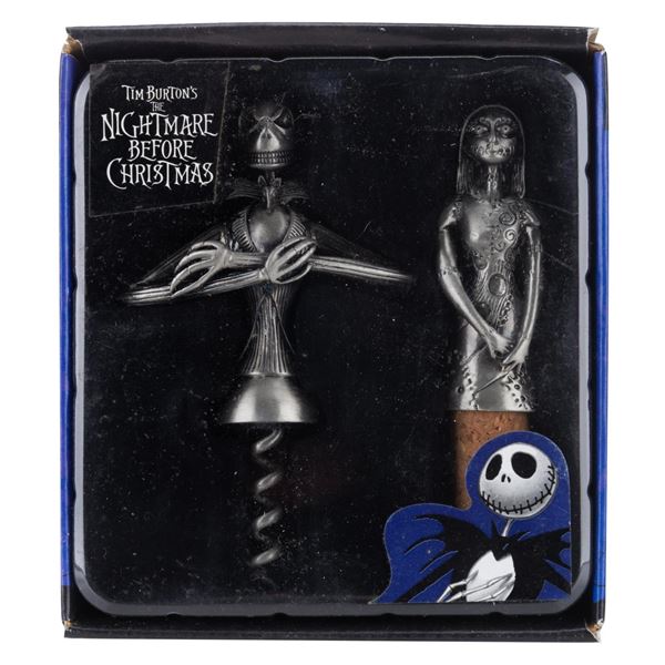 A"Nightmare Before Christmas" Jack and Sally Bar Set.