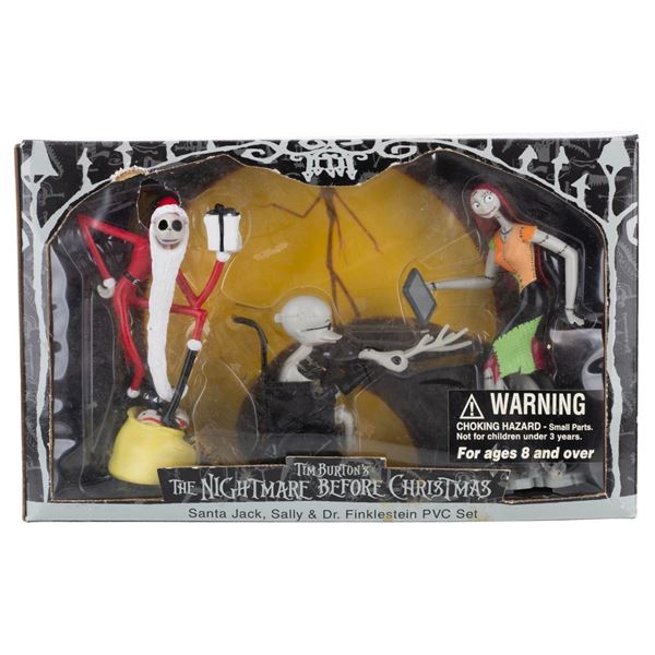 A"Nightmare Before Christmas" Large PVC Figure Set.