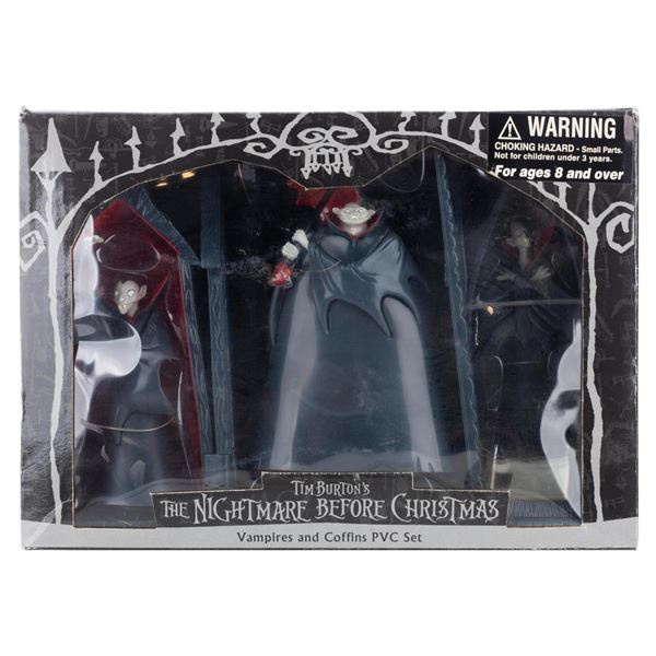 A"Nightmare Before Christmas" Large PVC Vampires Set.