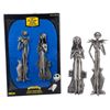 A Pair of "Nightmare Before Christmas" Pewter Candle Holders.
