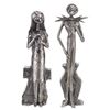 Image 3 : A Pair of "Nightmare Before Christmas" Pewter Candle Holders.