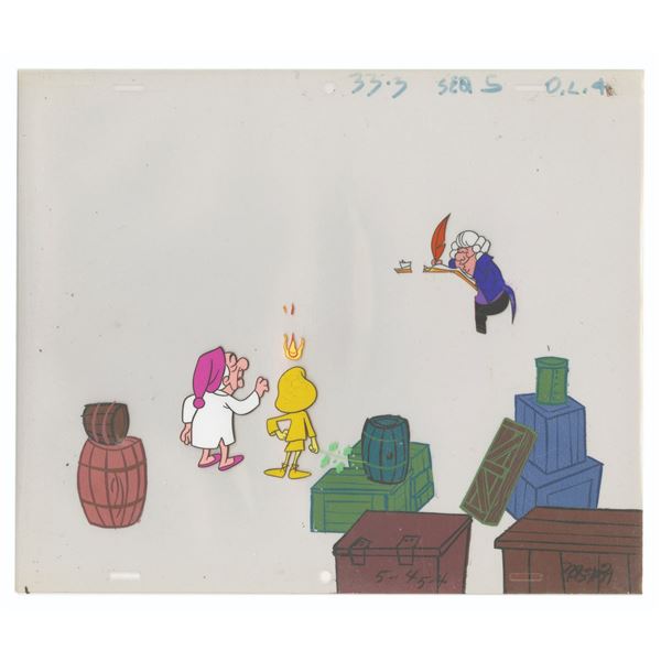 A"Mr. Magoo’s Christmas Carol" Production Cel.