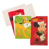 Image 1 : Four Disney Favorites Unused Christmas Cards.