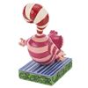 Image 5 : A Jim Shore Cheshire Cat "Candy Cane Cheer" Figurine.
