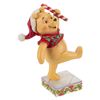 Image 4 : A Jim Shore Winnie the Pooh "Christmas Sweetie" Figurine.