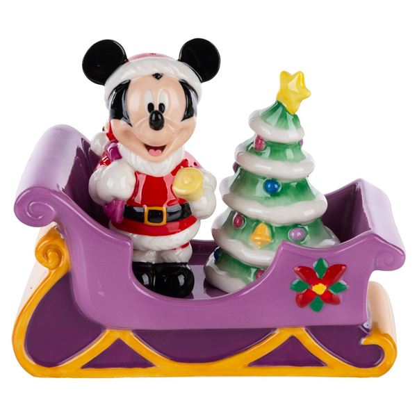 A Santa Mickey & Tree LE 250 Shaker Set.