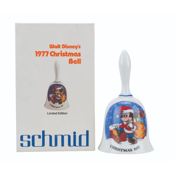 Mickey 1977 Christmas Bell