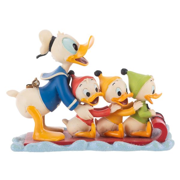 A Donald Duck and Nephews Sketchbook Ornament.