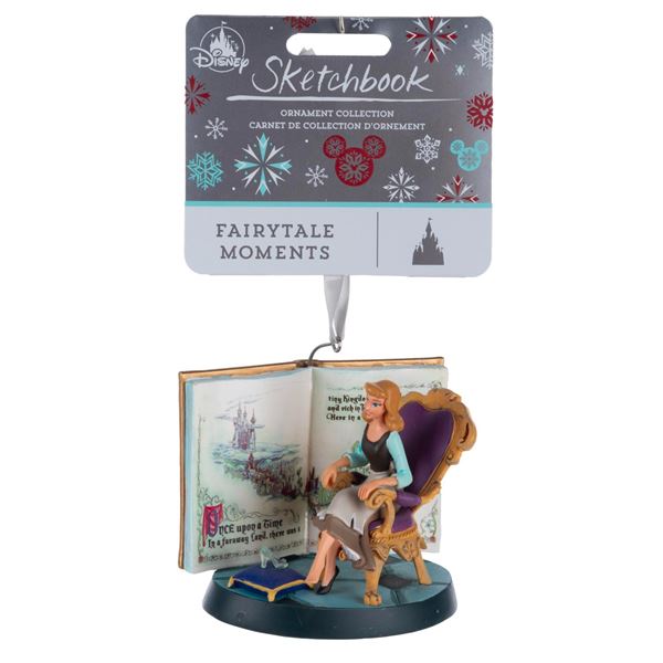 A"Cinderella" Sketchbook Fairytale Moments Ornament.