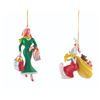Image 1 : A Pair of Roger and Jessica Rabbit Christmas Ornaments.