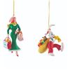 Image 25 : A Pair of Roger and Jessica Rabbit Christmas Ornaments.