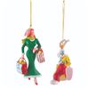 Image 26 : A Pair of Roger and Jessica Rabbit Christmas Ornaments.