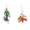 Image 4 : A Pair of Roger and Jessica Rabbit Christmas Ornaments.