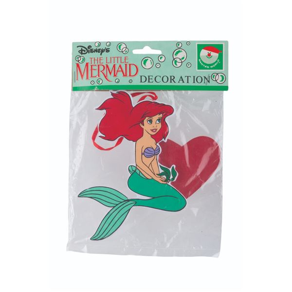 A"The Little Mermaid" Ariel Wood Ornament.