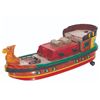 Image 4 : A Captain Kidd Pirate Ship Tin Toy.