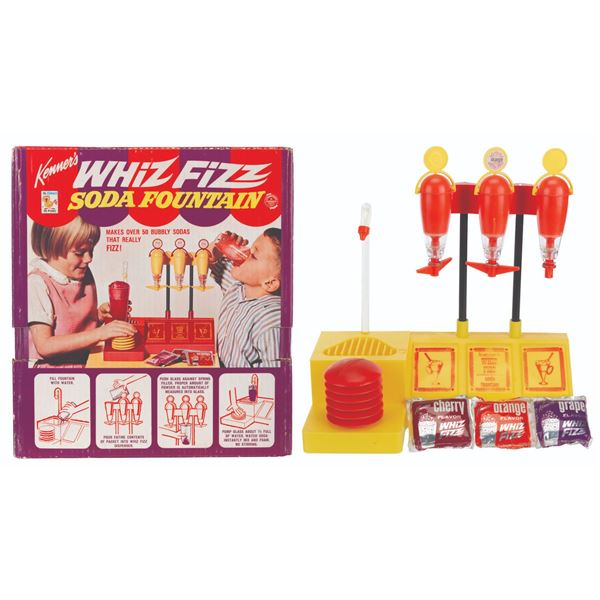 A 1967 Kenner Whiz Fizz Soda Fountain.