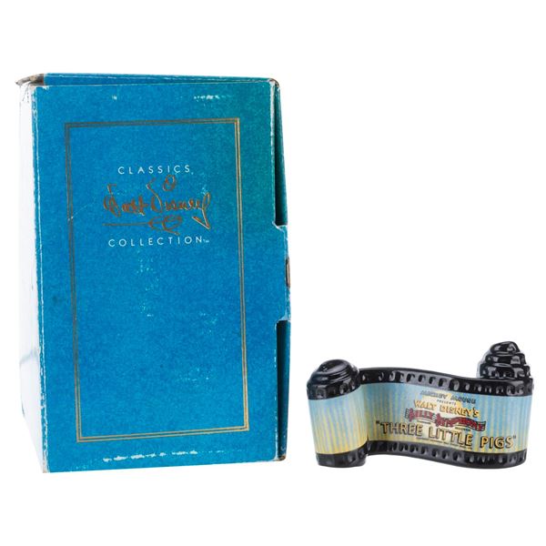 A WDCC"Three Little Pigs" Title Scroll.