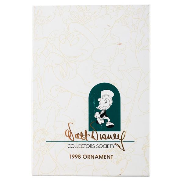 A Walt Disney Collectors Society 1998 Timon Ornament.