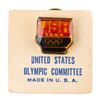 Image 1 : A 1984 US Olympic Committee Pin on Card.