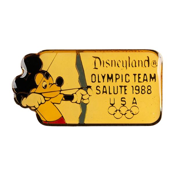 A Mickey Olympic Archery Pin.