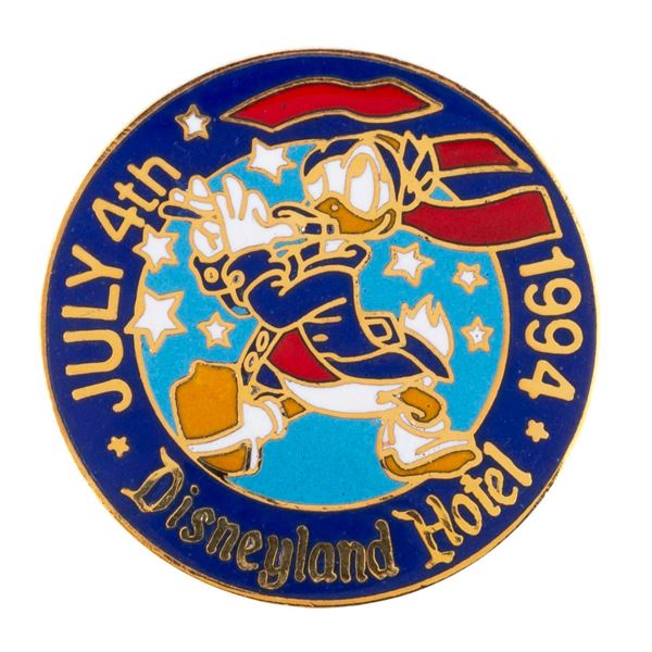A Cast Exclusive Disneyland Hotel July 4th 1994 Pin.