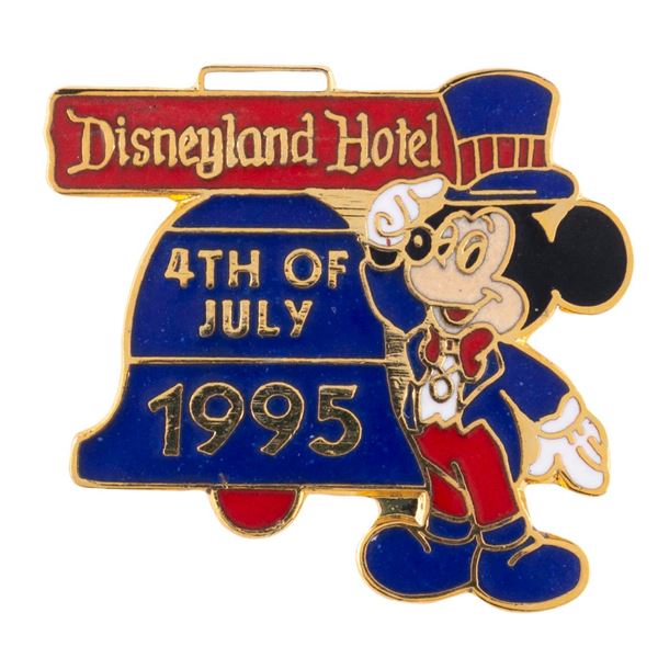 A Cast Exclusive Disneyland Hotel July 4th 1995 Pin.