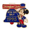 Image 1 : A Cast Exclusive Disneyland Hotel July 4th 1995 Pin.