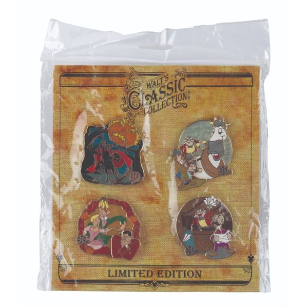A"The Adventures of Ichabod and Mr. Toad" Pin Set.