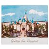 Image 3 : A Set of 1950s"Greetings From Disneyland" Gibson Cards.