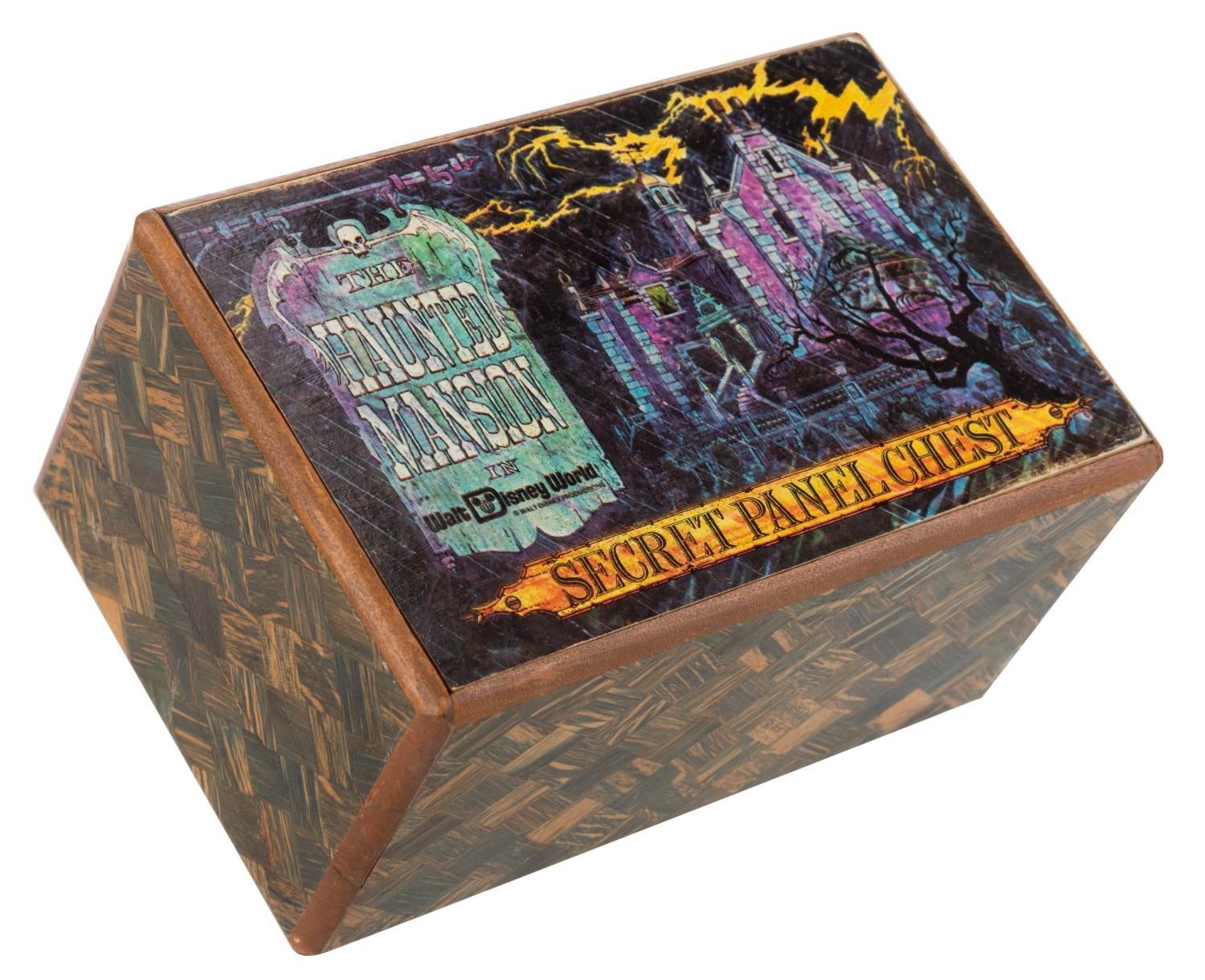 Key Haunted Chest A Large Walt Disney World Haunted Mansion Secret Panel Chest. - Van ...