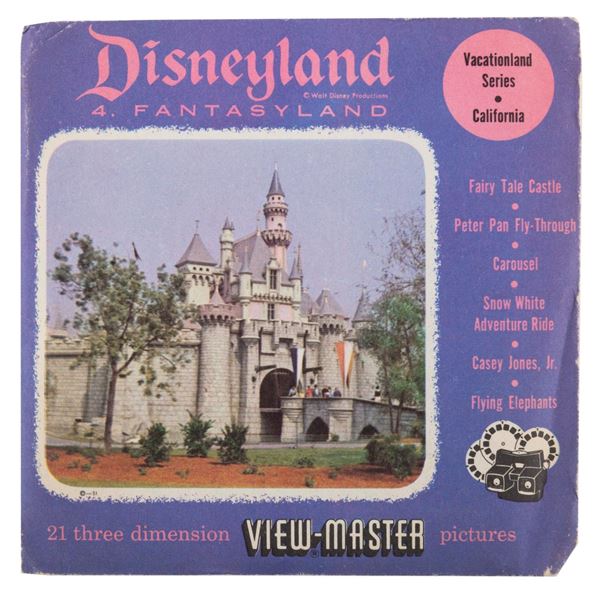 A 1956 Fantasyland View-Master Set.