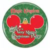 Image 2 : A"Very Merry Christmas Party" Wristband Distribution Sign and Button.