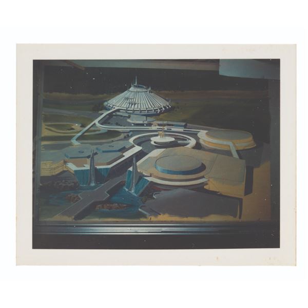 A Space Mountain Magic Kingdom Concept Art Photo.