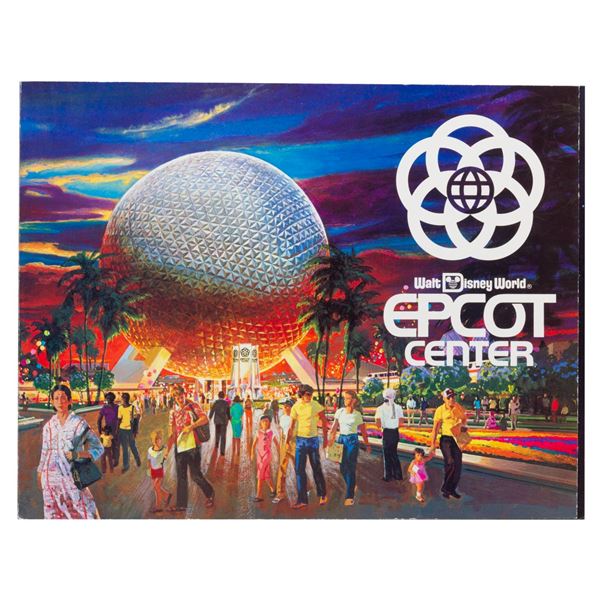 A Pre-Opening Walt Disney World EPCOT Center Booklet.