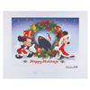 Image 4 : A Disney Cruise Lines"Happy Holiday 2014" Litho by Don Williams.