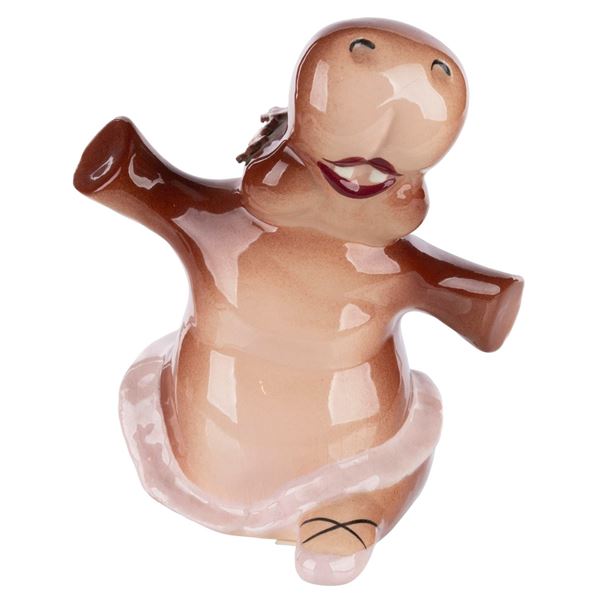 A"Fantasia" Hippo Ceramic Bank.